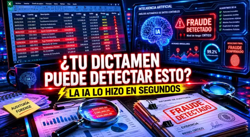 De Meses a Minutos: Cómo la Inteligencia Artificial Generativa Está Cambiando la Auditoría Forense