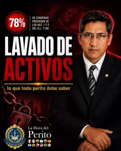 Lavado de Activos: normativa, tipologías y jurisprudencia que todo perito debe dominar