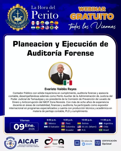 Planeacion y Ejecución de Auditoría Forense