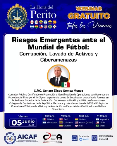 Riesgos Emergentes ante el Mundial de Fútbol: Corrupción, Lavado de Activos y Ciberamenazas